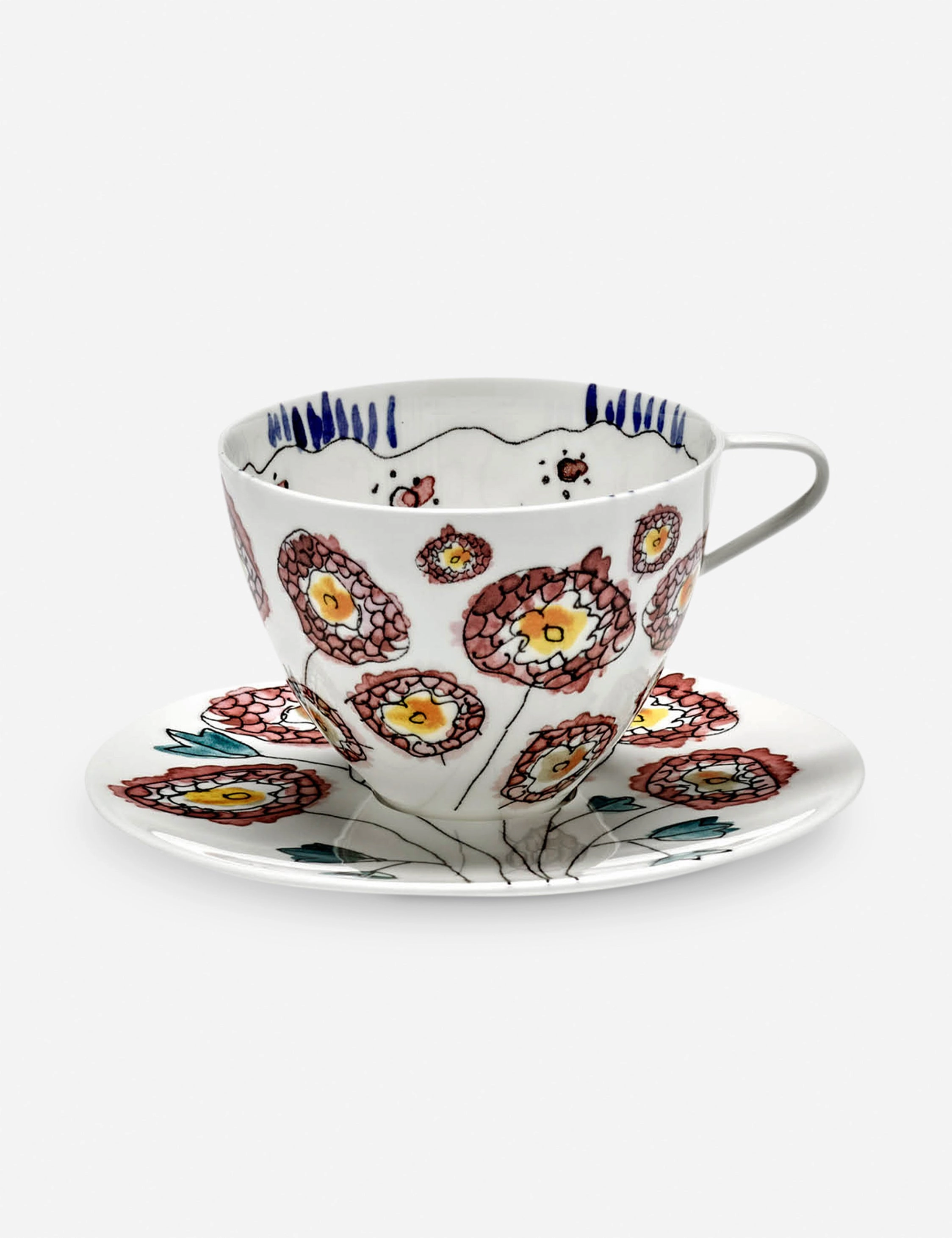 Midnight Flowers Drinkware by Marni x Serax