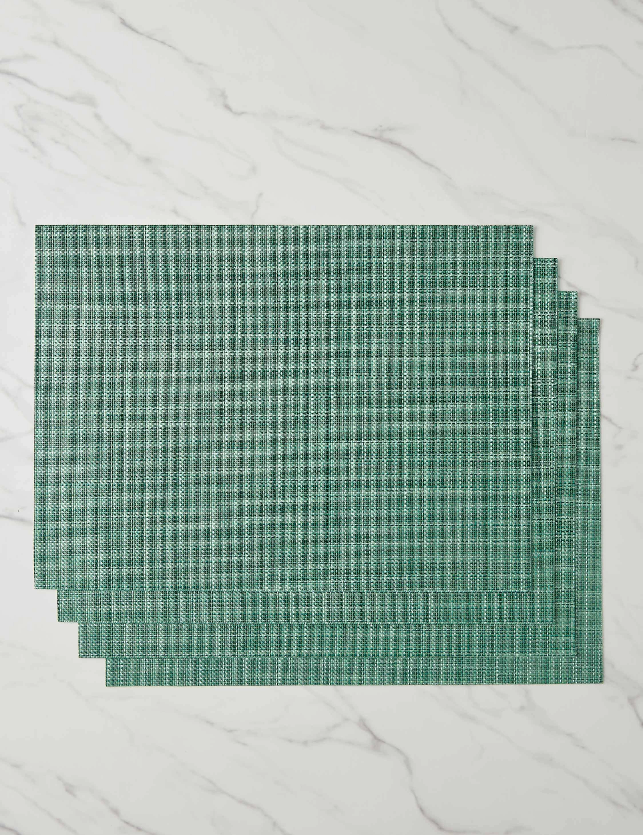 Mini Basketweave Rectangle Placemat (Set of 4) by Chilewich