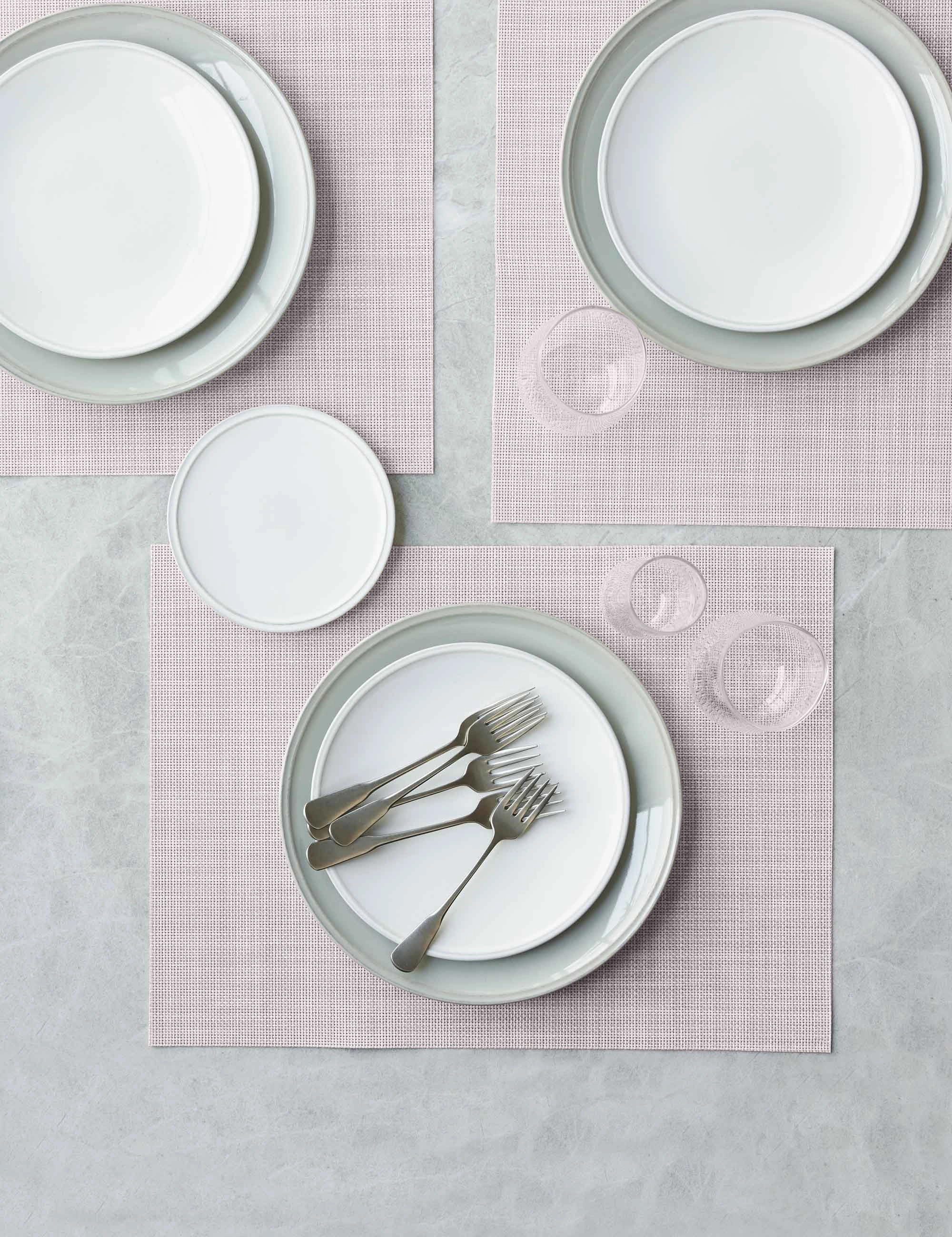 Mini Basketweave Rectangle Placemat (Set of 4) by Chilewich