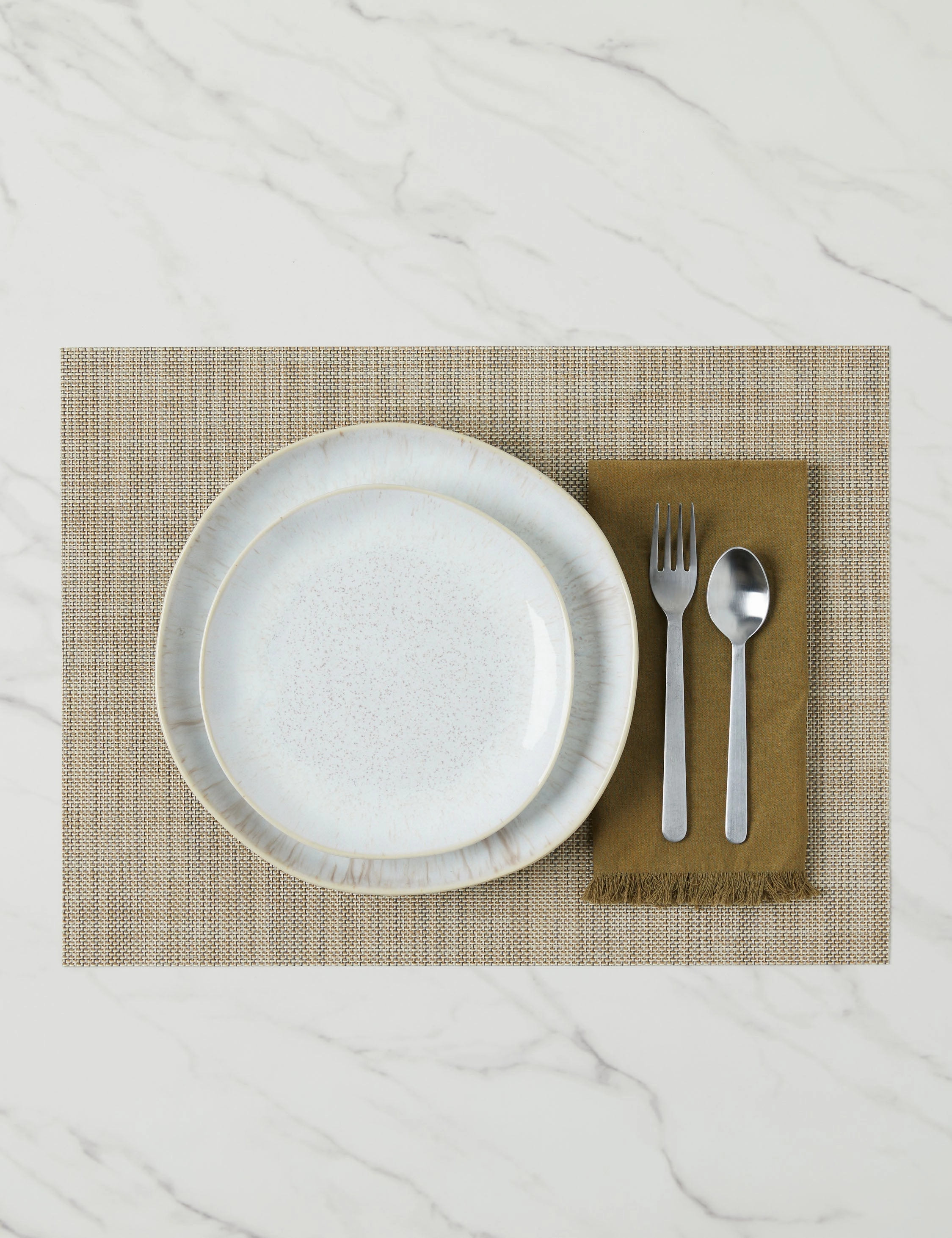 Mini Basketweave Rectangle Placemat (Set of 4) by Chilewich