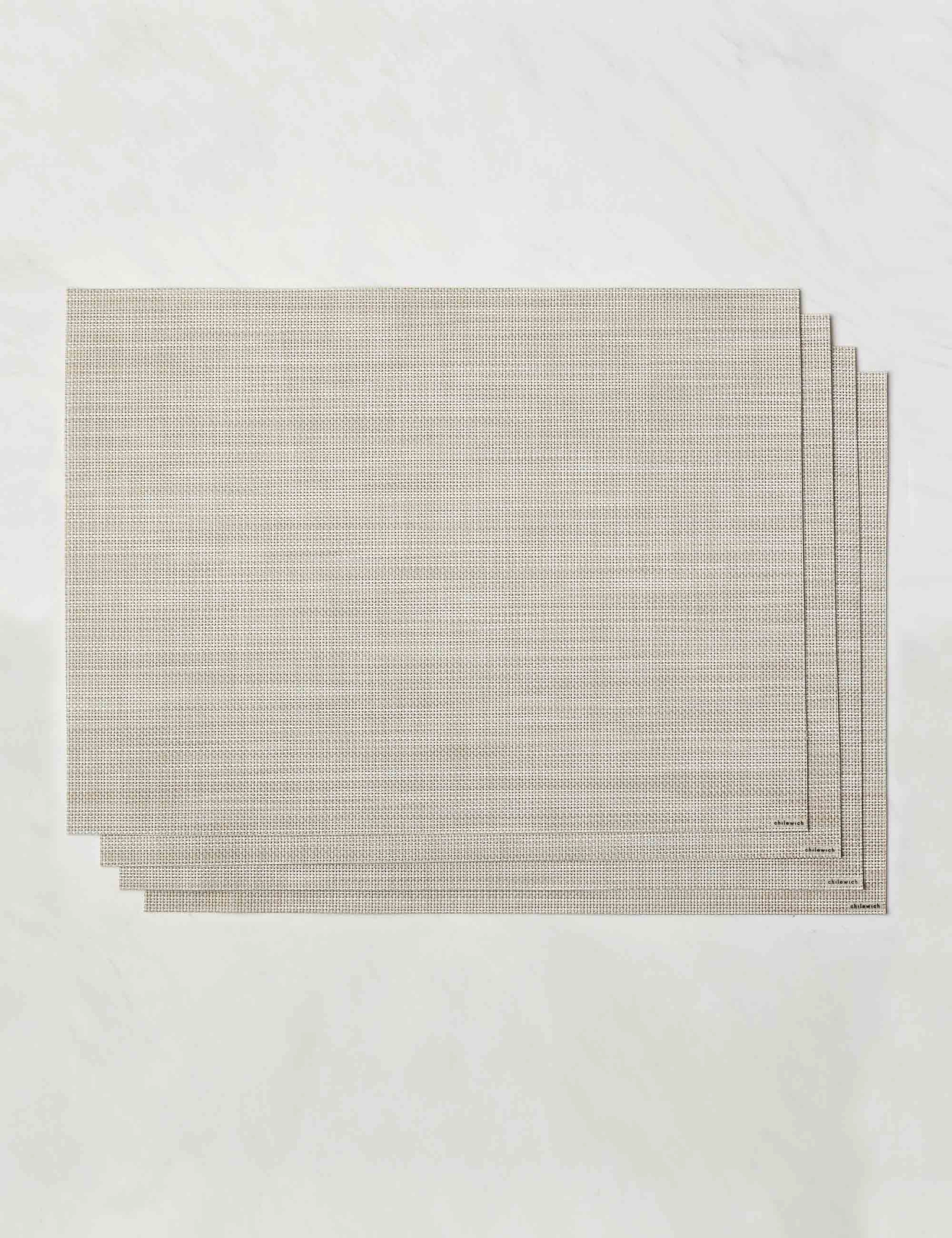 Mini Basketweave Rectangle Placemat (Set of 4) by Chilewich