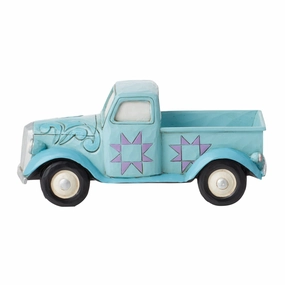 Mini Blue Pickup Truck figurines,decorative figurines,home accents