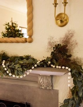 Mini Ceramic Bead Garland by Sarah Sherman Samuel home decor,home accents,interior accessories