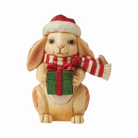 Mini Christmas Bunny figurines,decorative figurines,home accents