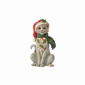 Mini Christmas Cat figurines,decorative figurines,home accents