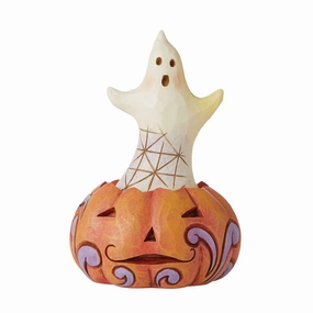 Mini Ghost in Pumpkin figurines,decorative figurines,home accents