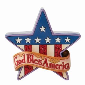 Mini Patriotic Star Figurine figurines,decorative figurines,home accents