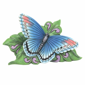 Mini Red Spot Purple Butterfly figurines,decorative figurines,home accents