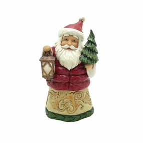 Mini Santa with Puffy Coat Fig figurines,decorative figurines,home accents