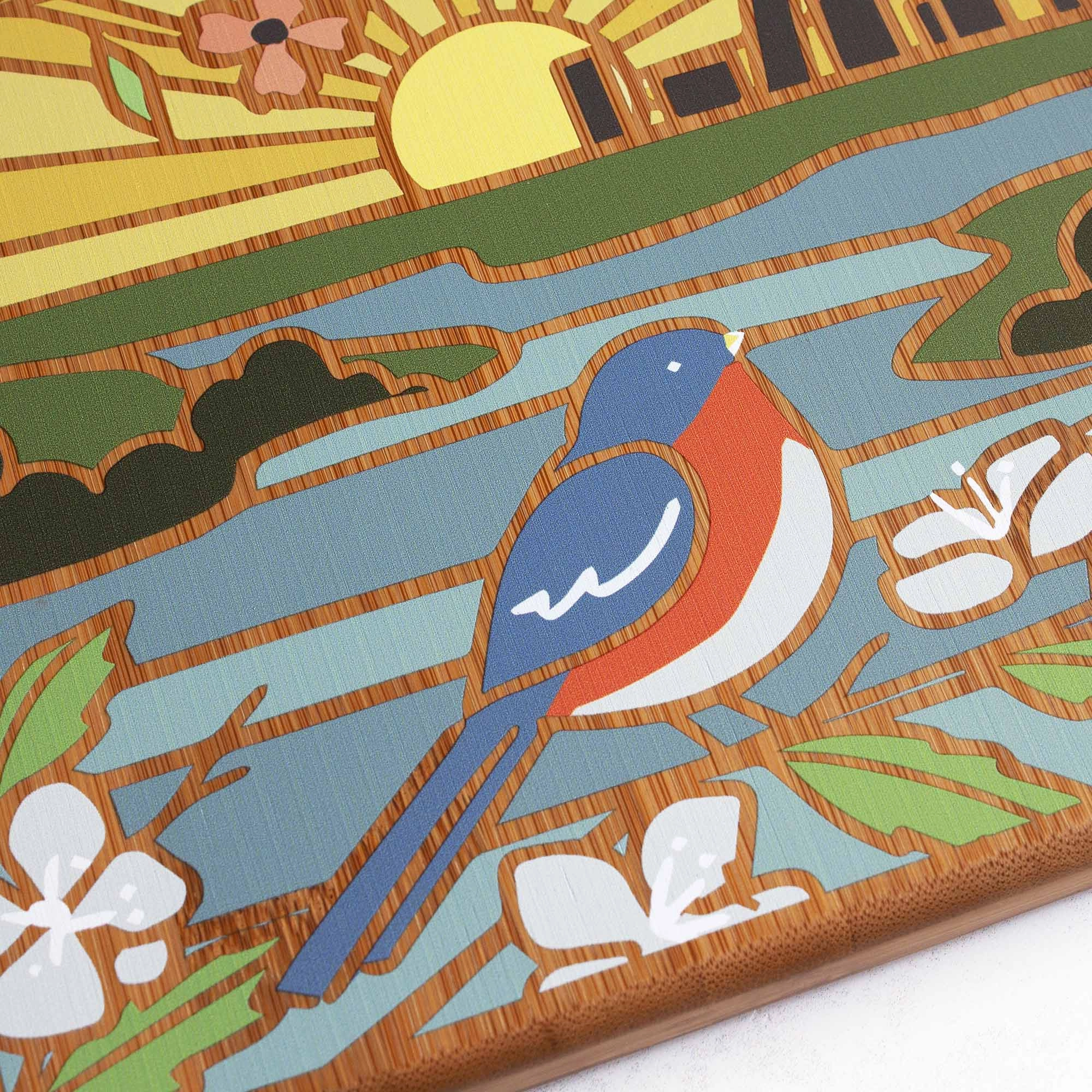 Missouri Cutting Board with Artwork by Summer Stokes