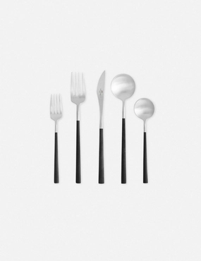 Mito Flatware 5-Piece Set by Costa Nova home decor,home accents,interior accessories