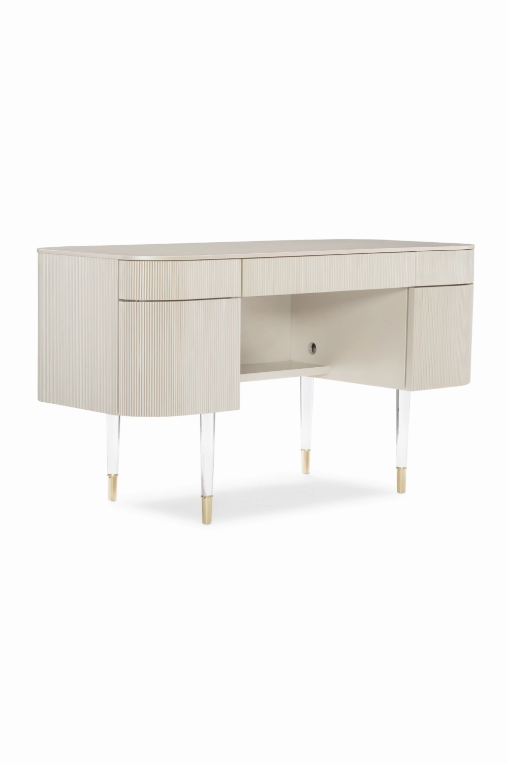 Modern Cream Dressing Table | Caracole Lady Love