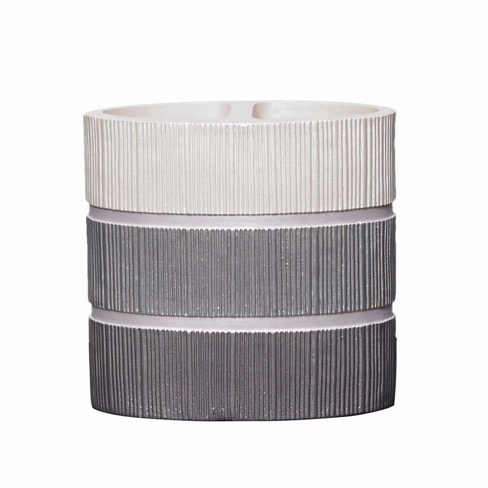 Modern Line Tooth Brush Holder- Grey toothbrush holder,bathroom cup,bathroom organizer