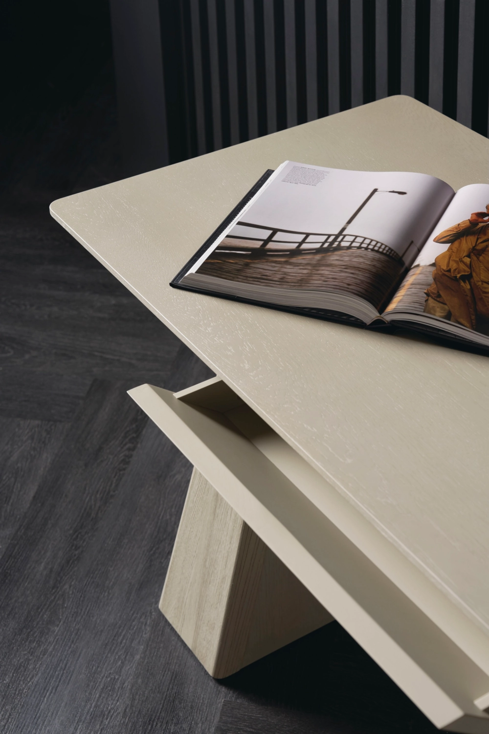 Modern Neutral Oak Desk | Andrew Martin Finley