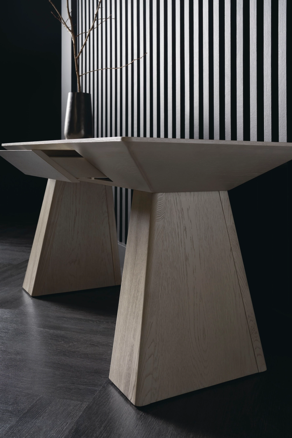 Modern Neutral Oak Desk | Andrew Martin Finley