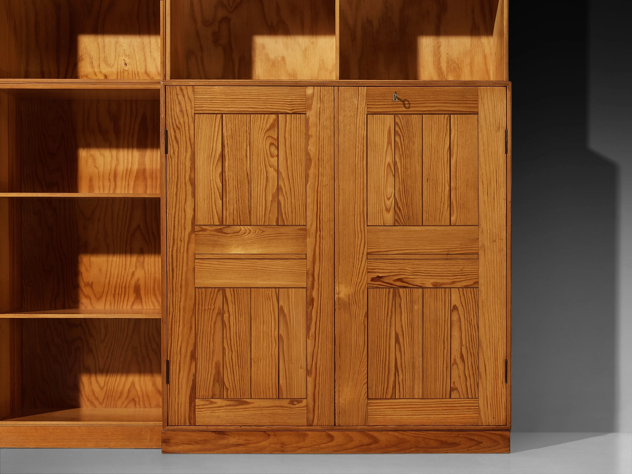 Mogens Koch for Rud Radmussen Modular Bookcase in Pine