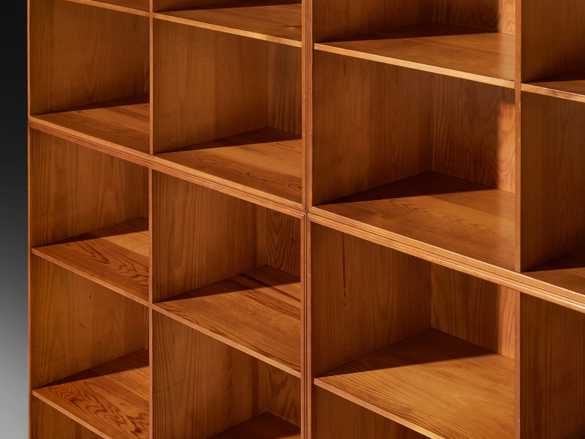 Mogens Koch for Rud Radmussen Modular Bookcase in Pine