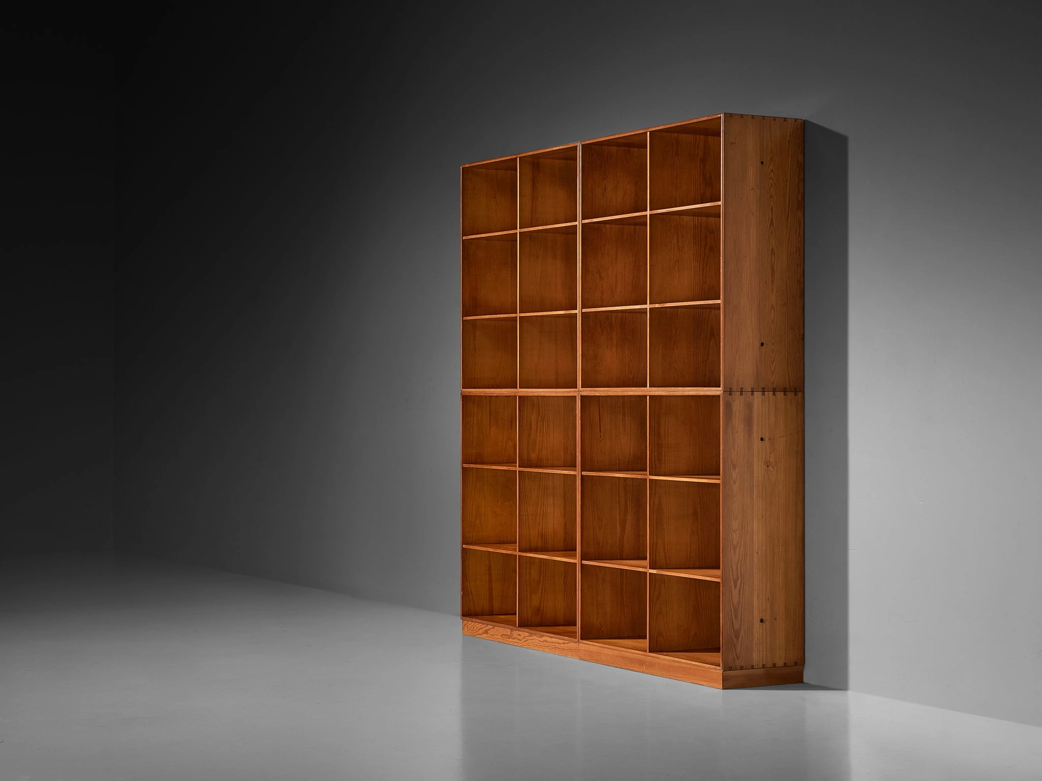 Mogens Koch for Rud Radmussen Modular Bookcase in Pine