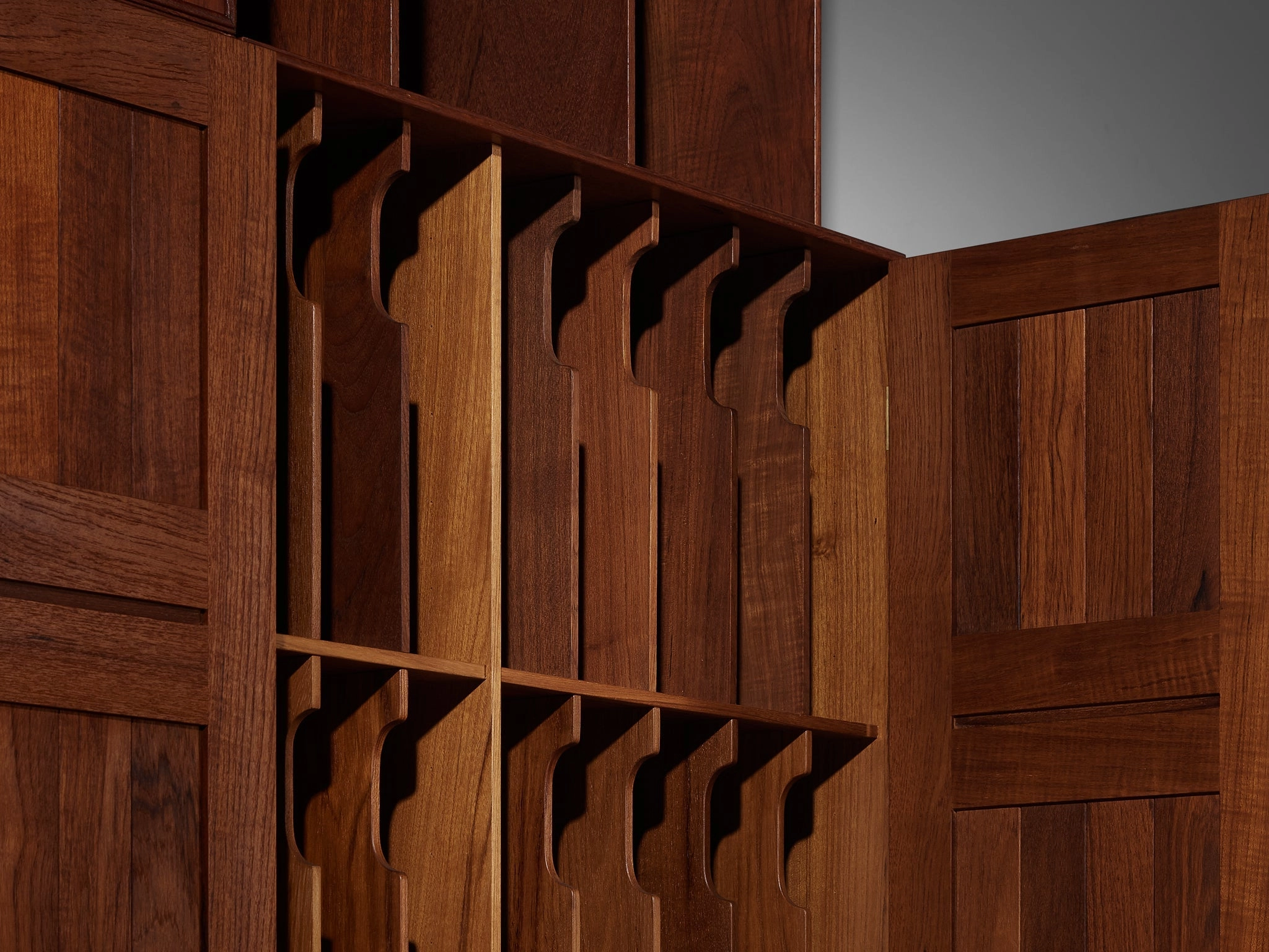 Mogens Koch for Rud Radmussen Modular Library in Mahogany
