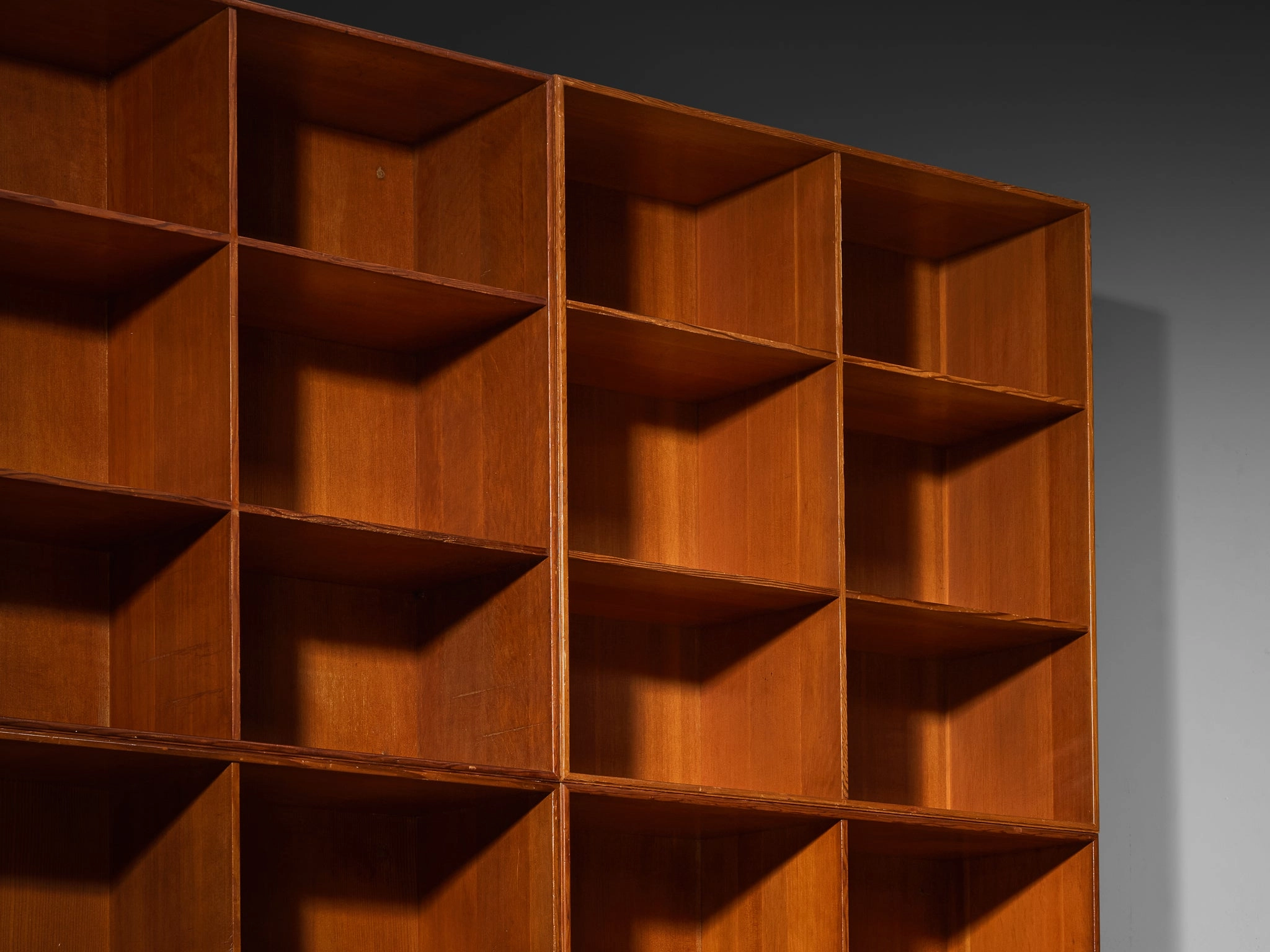 Mogens Koch for Rud Radmussen Modular Library in Pine