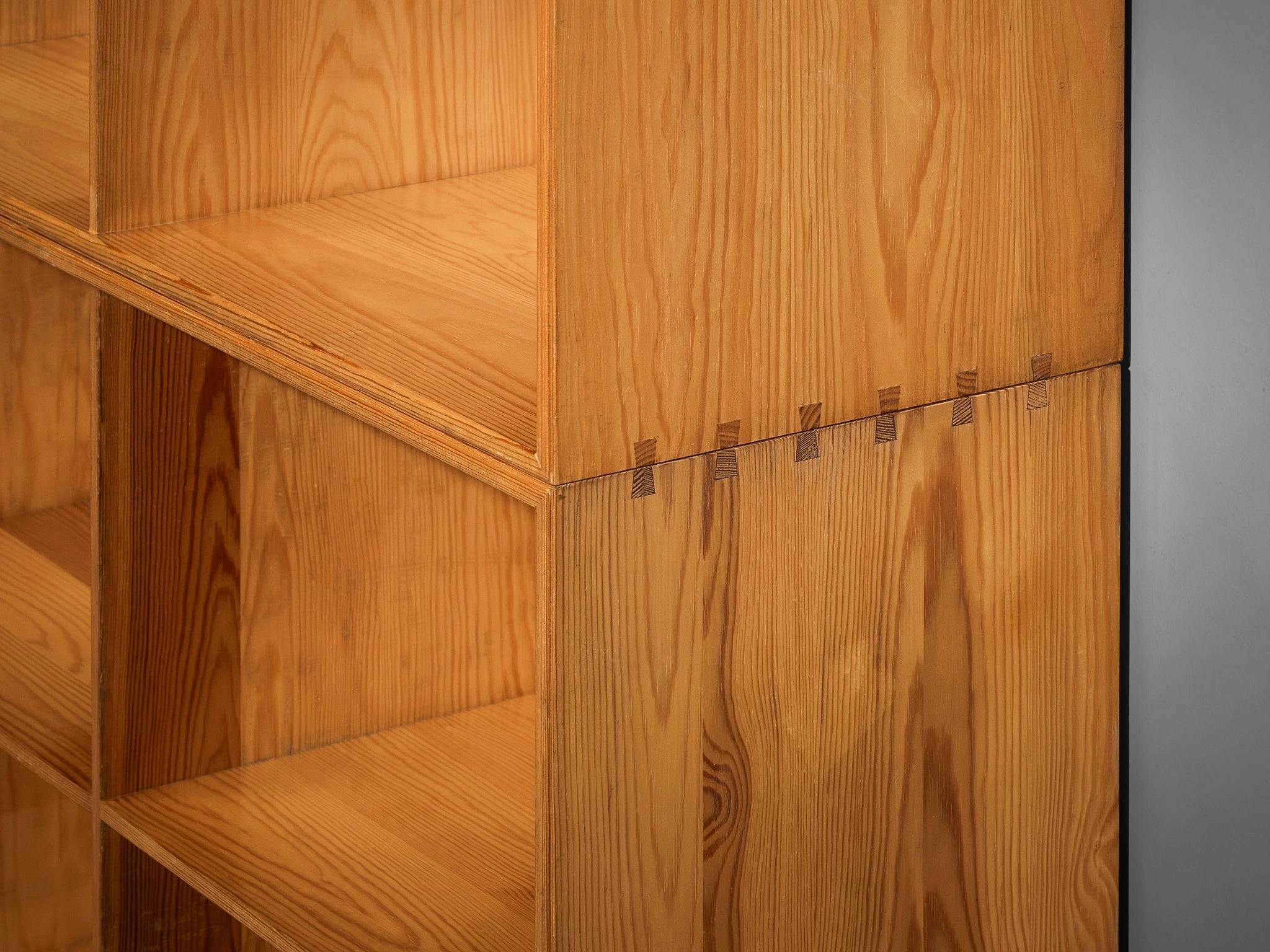 Mogens Koch for Rud Radmussen Substantial Modular Library in Pine