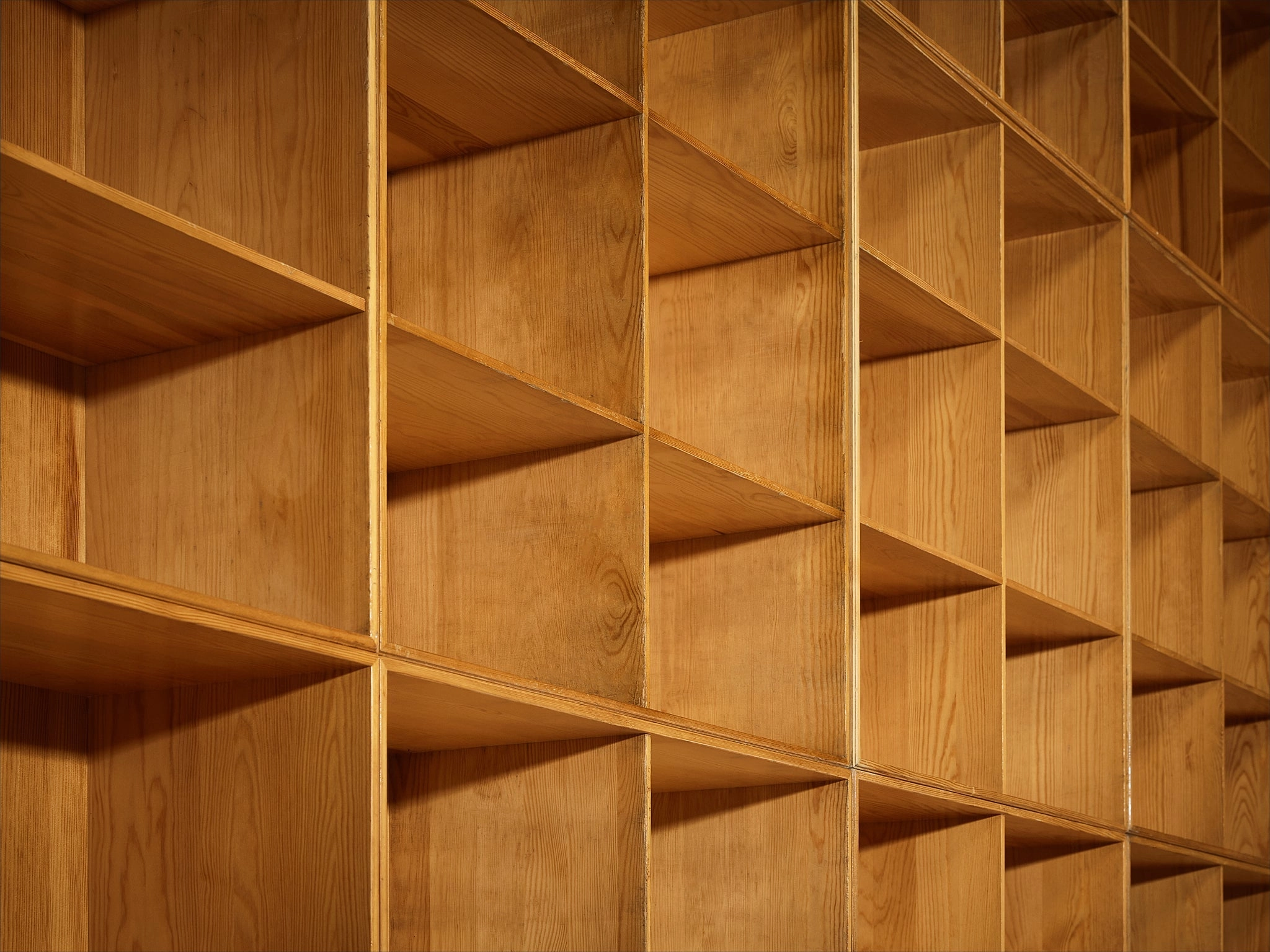 Mogens Koch for Rud Radmussen Substantial Modular Library in Pine