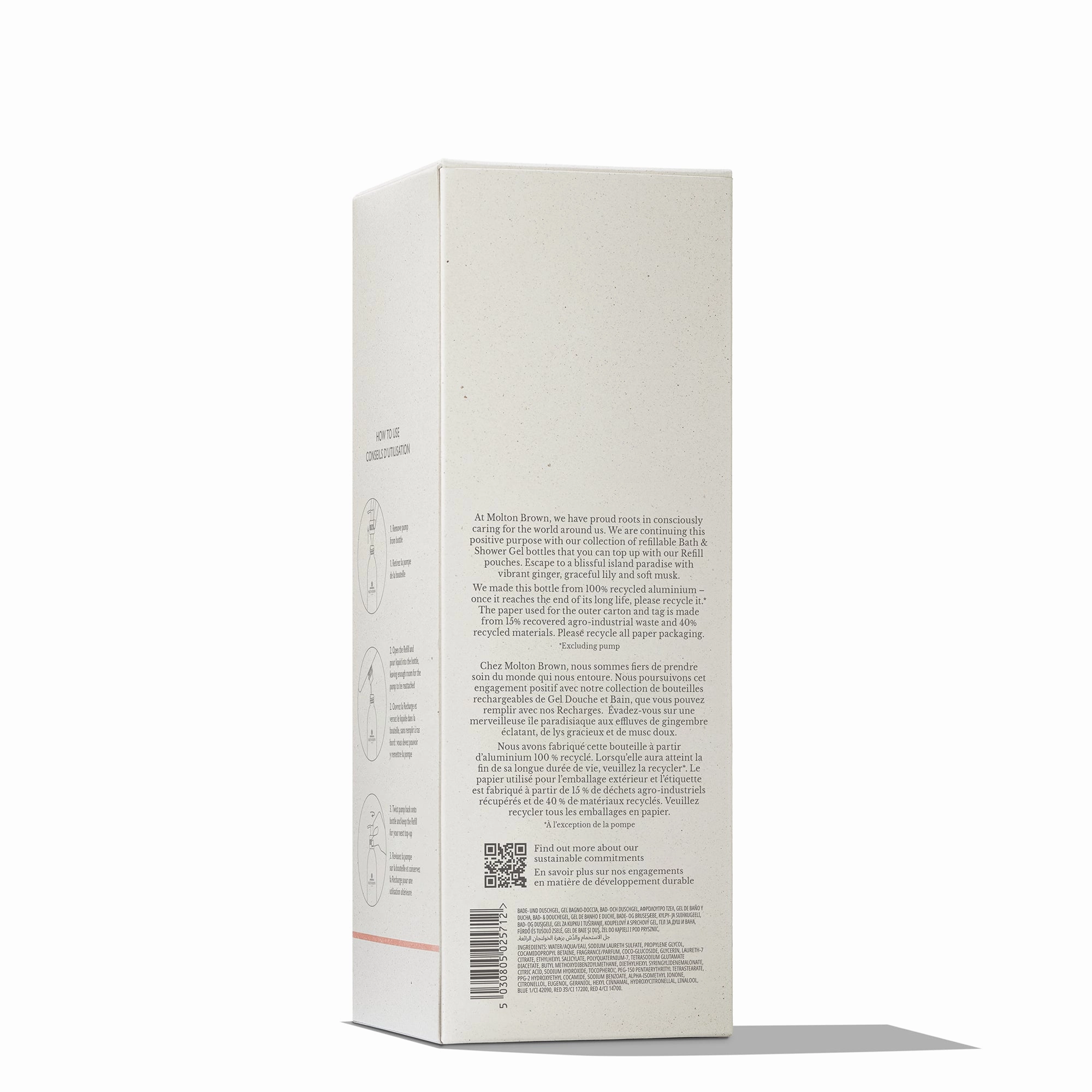 Molton Brown Heavenly Gingerlily Infinite Bottle Shower Gel