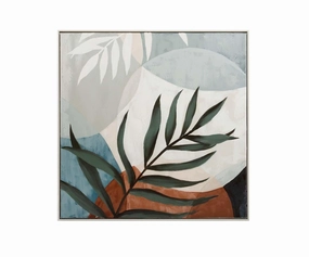 Moonlit Palm Oil Painting dining table,kitchen table,dining room furniture