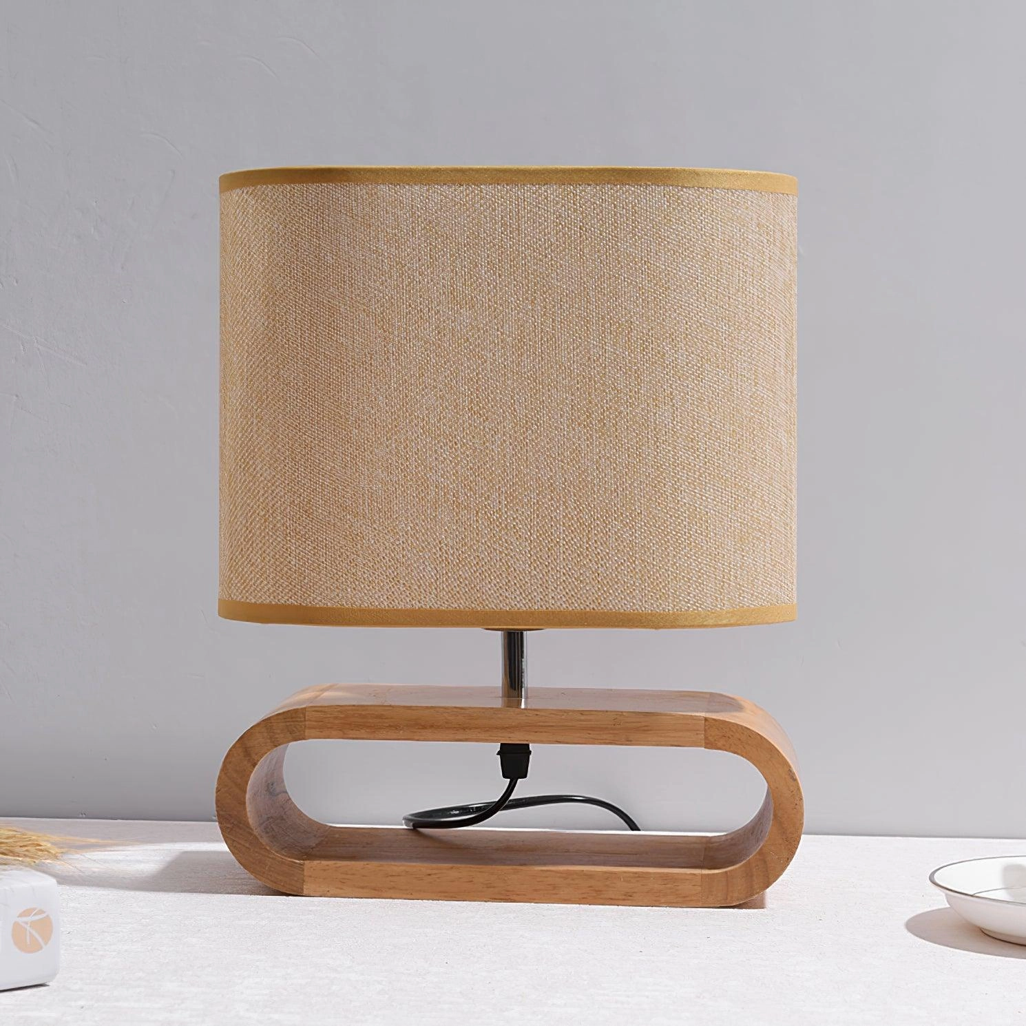 Moti Wood Table Lamp