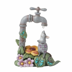 Mouse with Waterdrop Figurine figurines,decorative figurines,home accents