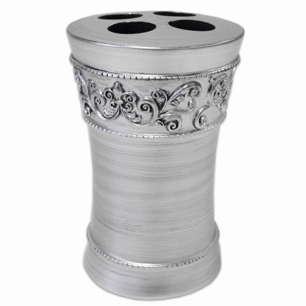 Murano Toothbrush Holder - Silver toothbrush holder,bathroom cup,bathroom organizer