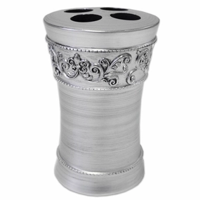 Murano Toothbrush Holder - Silver toothbrush holder,bathroom cup,bathroom organizer