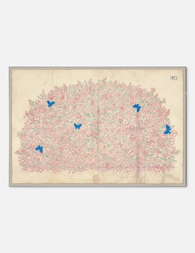 Myosotis Print by Paule Marrot wall art,canvas print,home wall decor