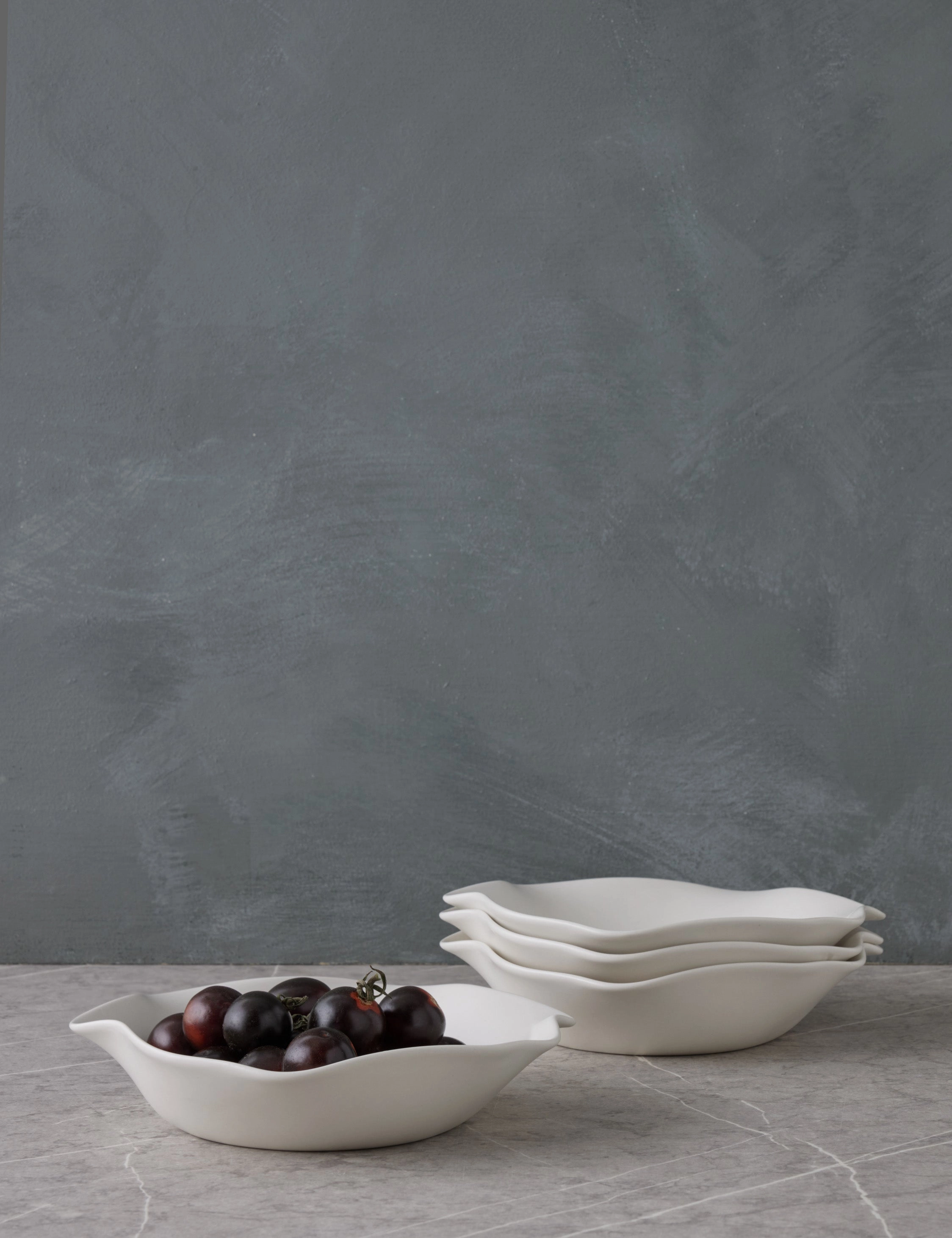 Nadia Satin-Matte Stoneware Dinnerware