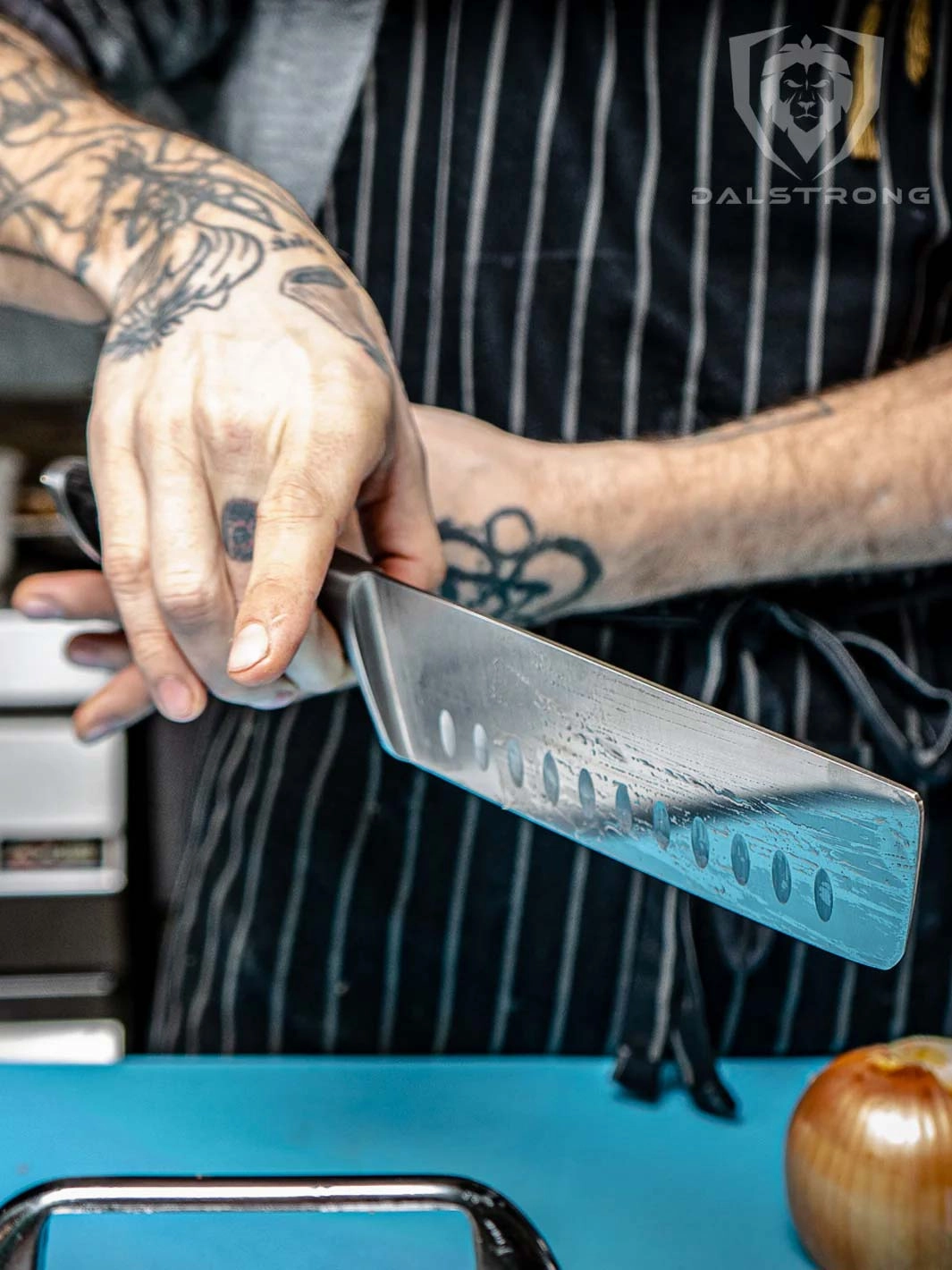 Nakiri Knife 7" | Gladiator Series | NSF Certified | Dalstrong 