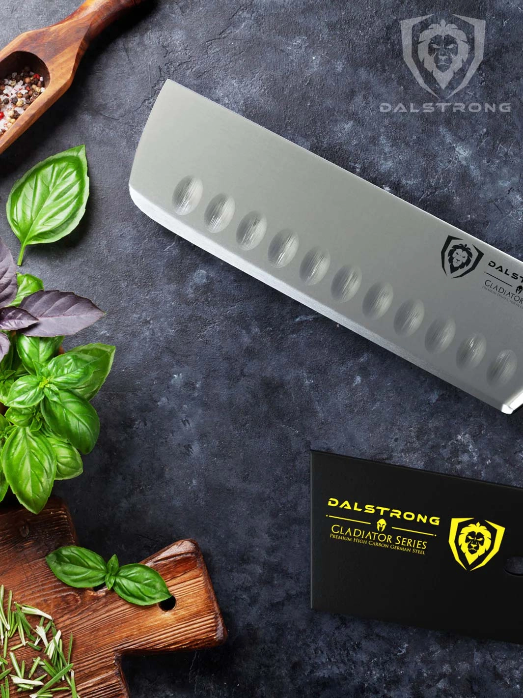 Nakiri Knife 7" | Gladiator Series | NSF Certified | Dalstrong 