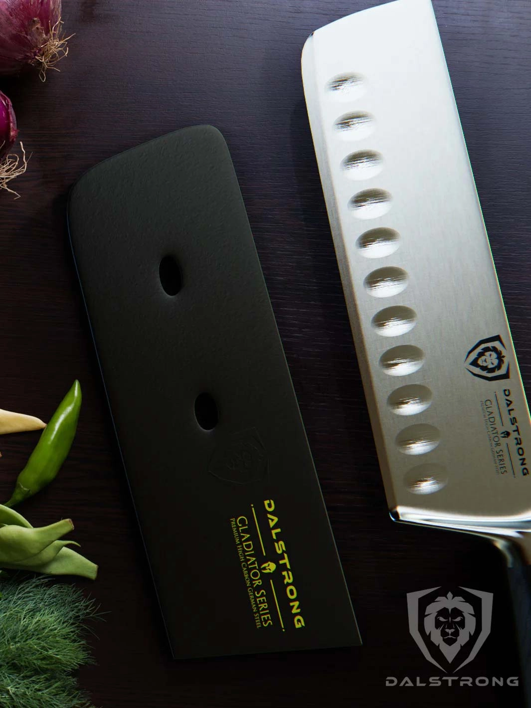 Nakiri Knife 7" | Gladiator Series | NSF Certified | Dalstrong 