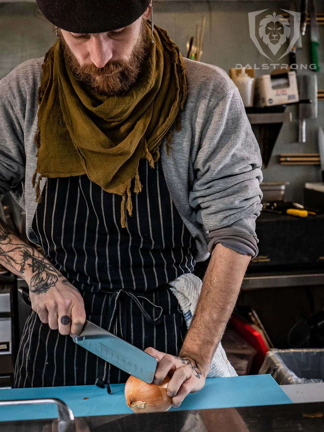 Nakiri Knife 7" | Gladiator Series | NSF Certified | Dalstrong 
