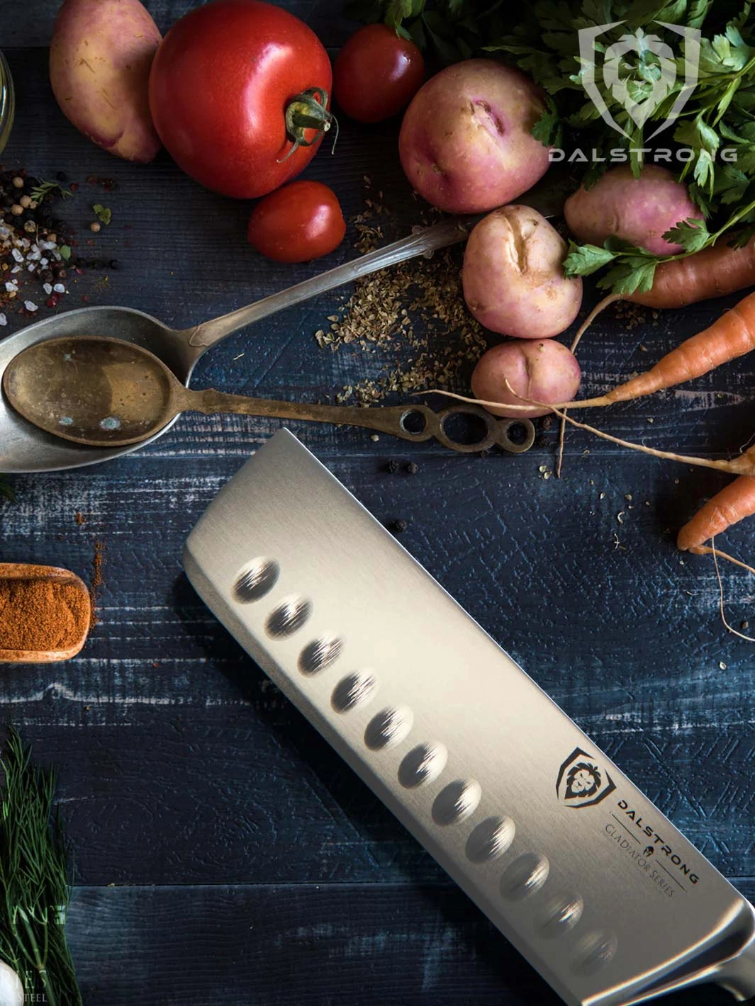 Nakiri Knife 7" | Gladiator Series | NSF Certified | Dalstrong 