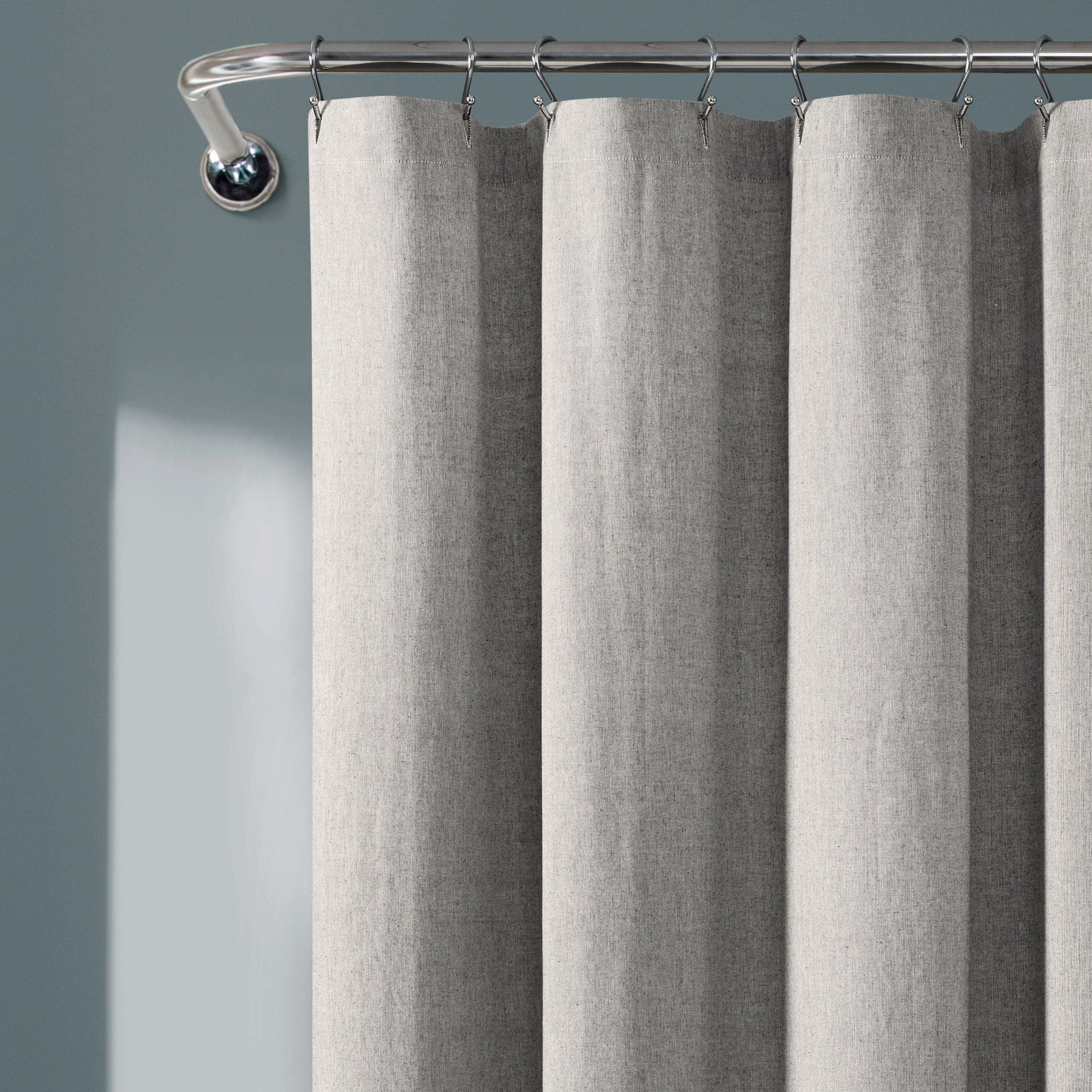 Nantucket Yarn Dyed Tassel Fringe Shower Curtain