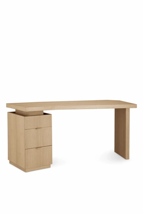 Natural Oak 3-Drawer Desk | Eichholtz Sarah desk,home desk,workstation