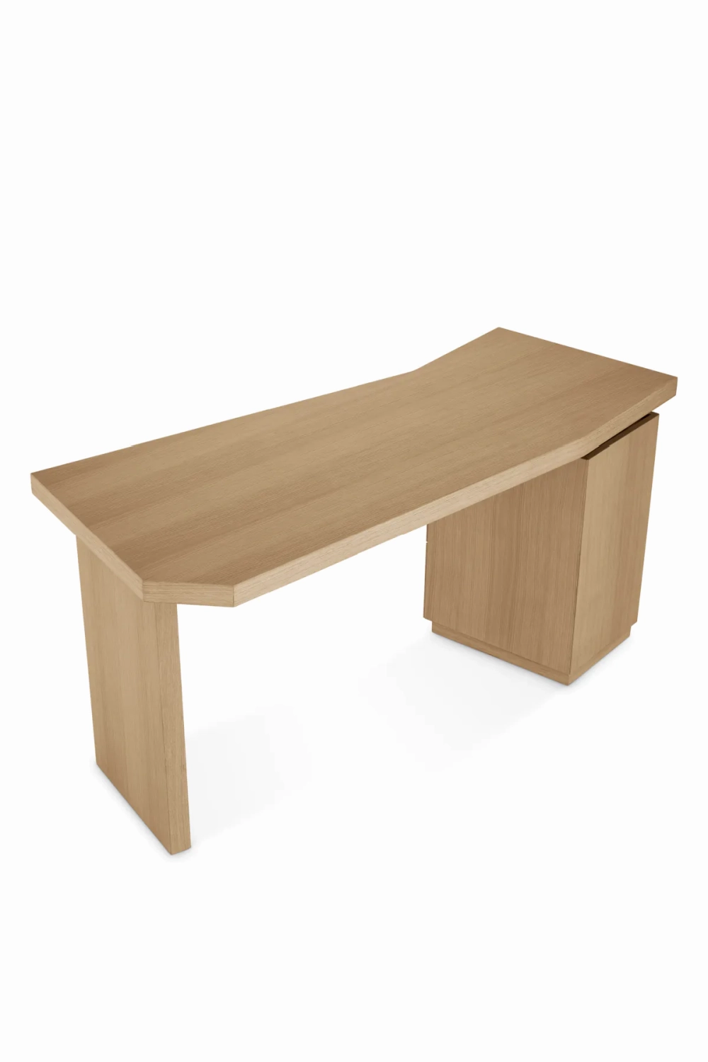 Natural Oak 3-Drawer Desk | Eichholtz Sarah