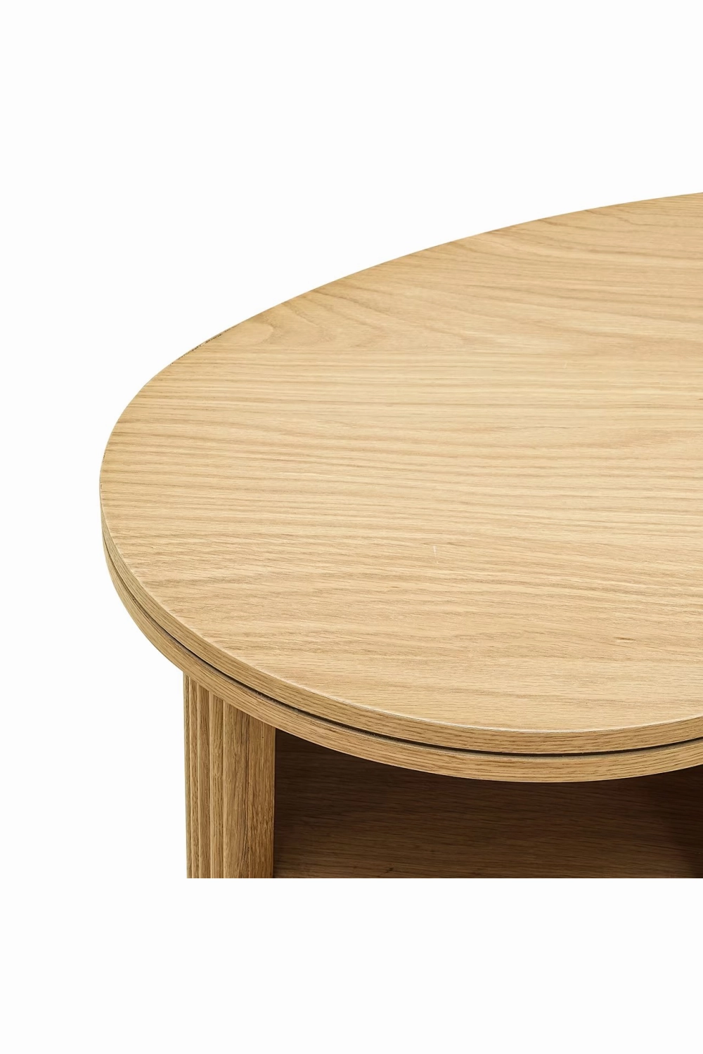 Natural Oak 3-Drawer Desk | OROA Belfort