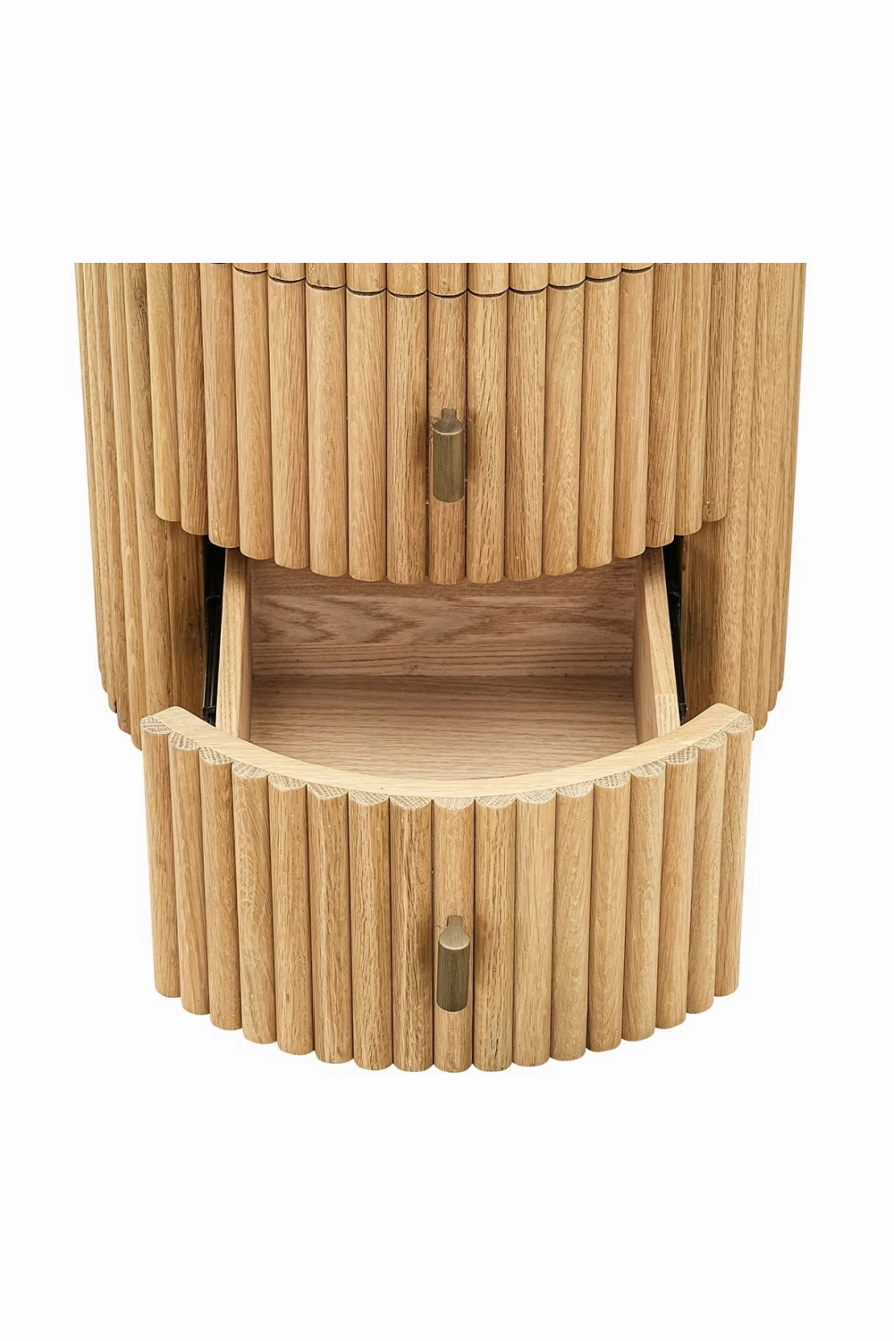Natural Oak 3-Drawer Desk | OROA Belfort