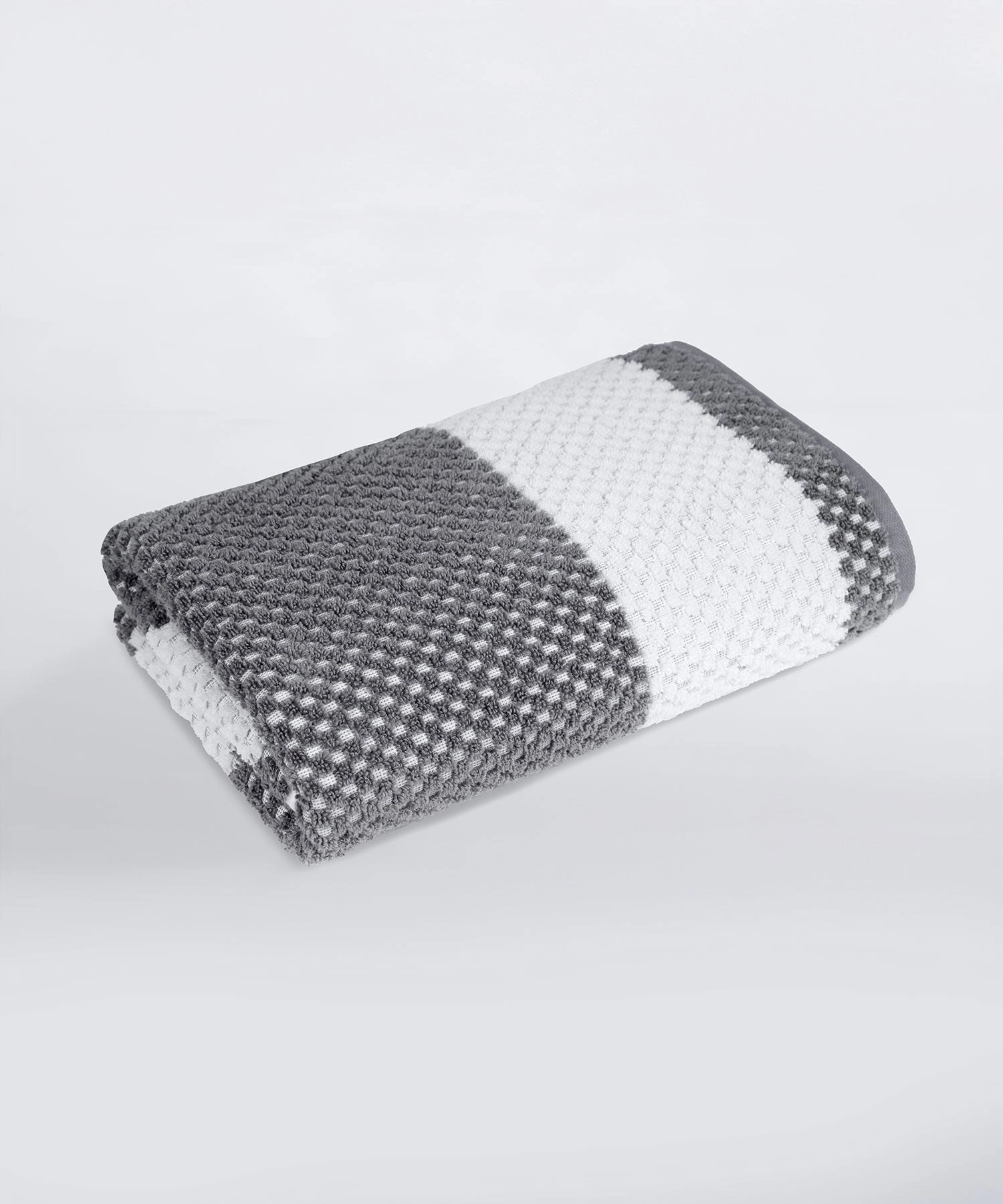 Nectarsoft Be Our Guest Bath Towel, 625 GSM, 100% Cotton, Grey, Castor