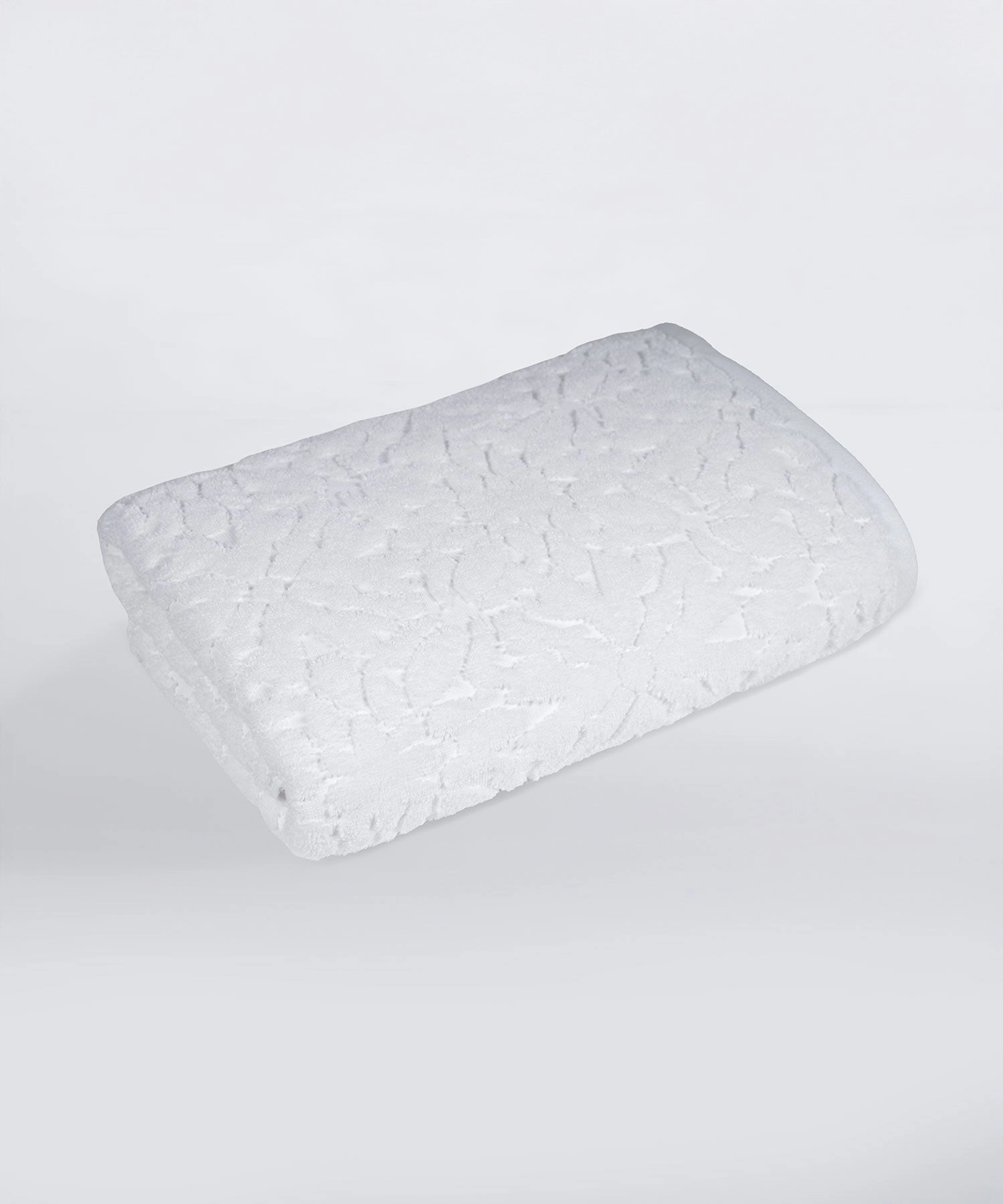 Nectarsoft Be Our Guest Bath Towel, 625 GSM, 100% Cotton, White, Ixora