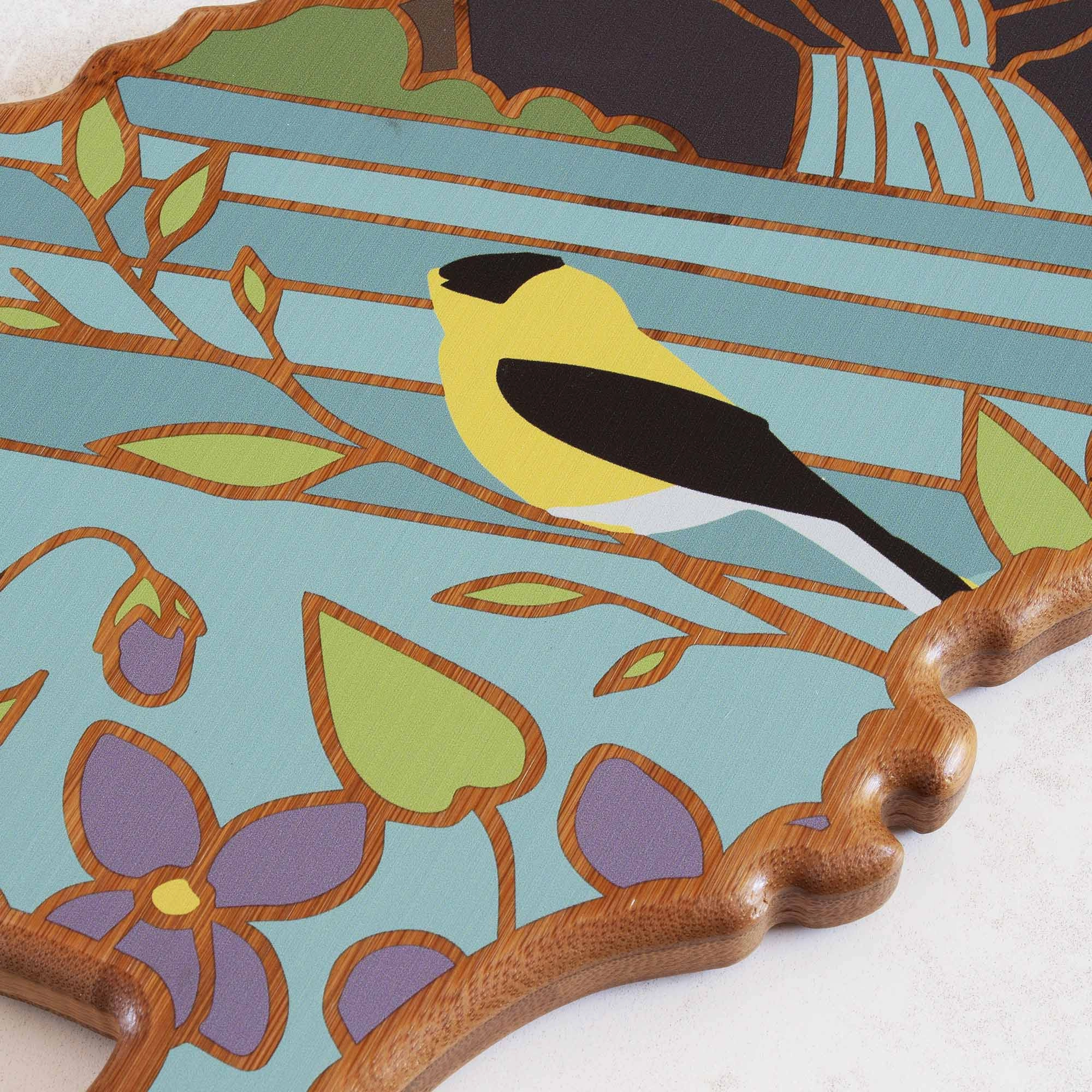 New Jersey Cutting Board with Artwork by Summer Stokes
