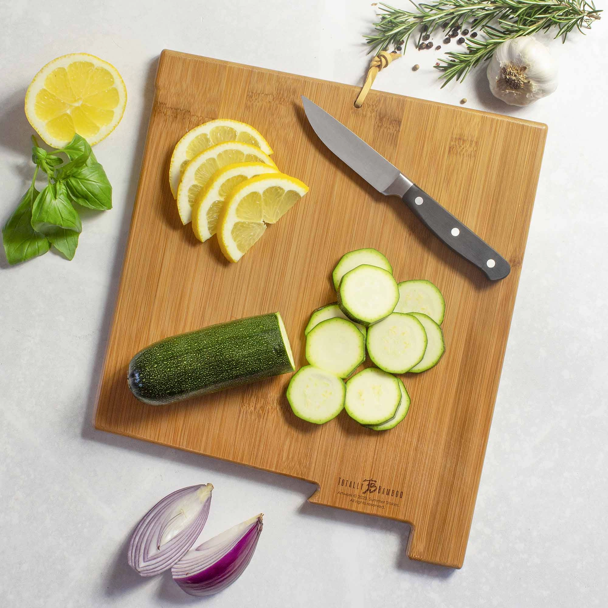 New Mexico Cutting Board with Artwork by Summer Stokes