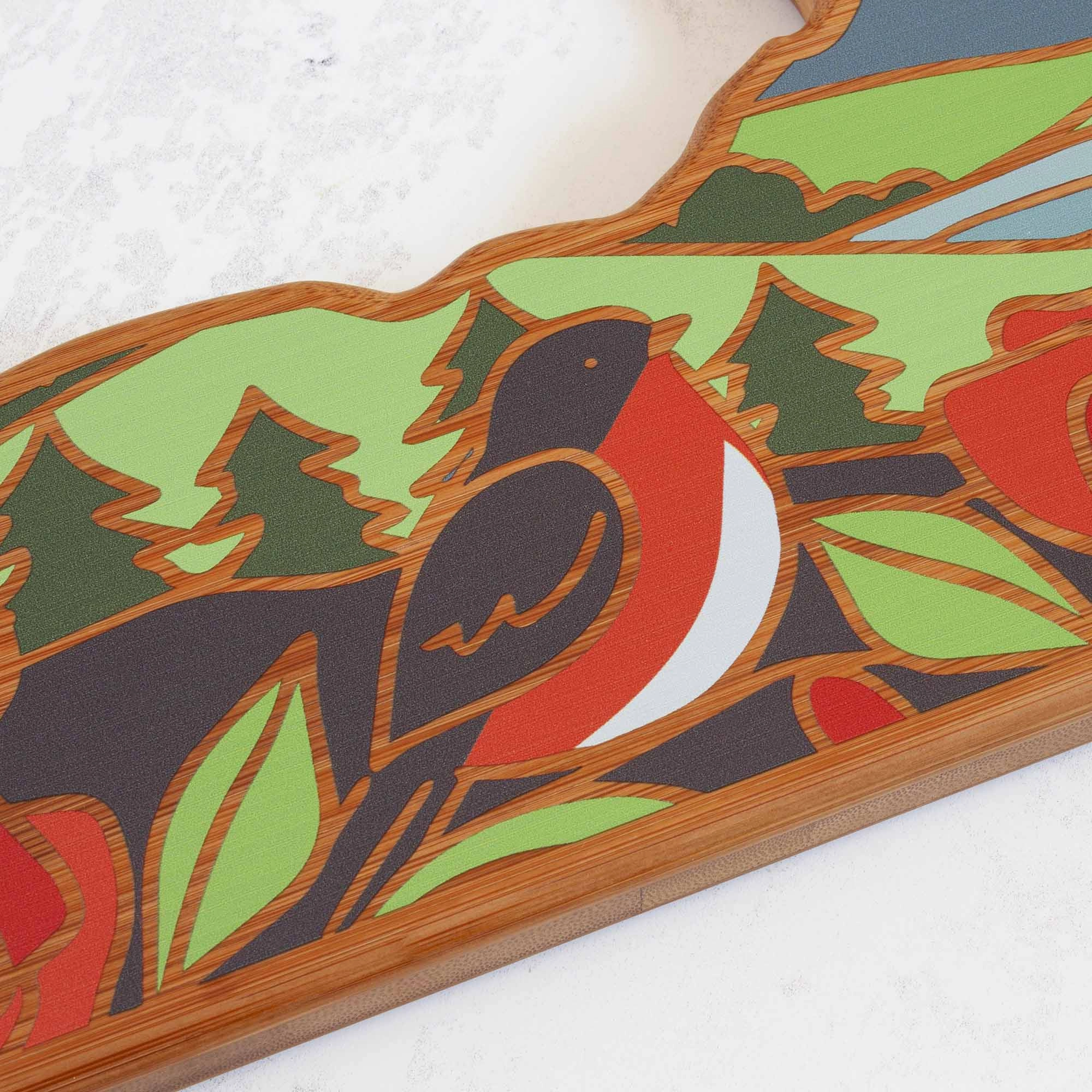 New York Cutting Board with Artwork by Summer Stokes