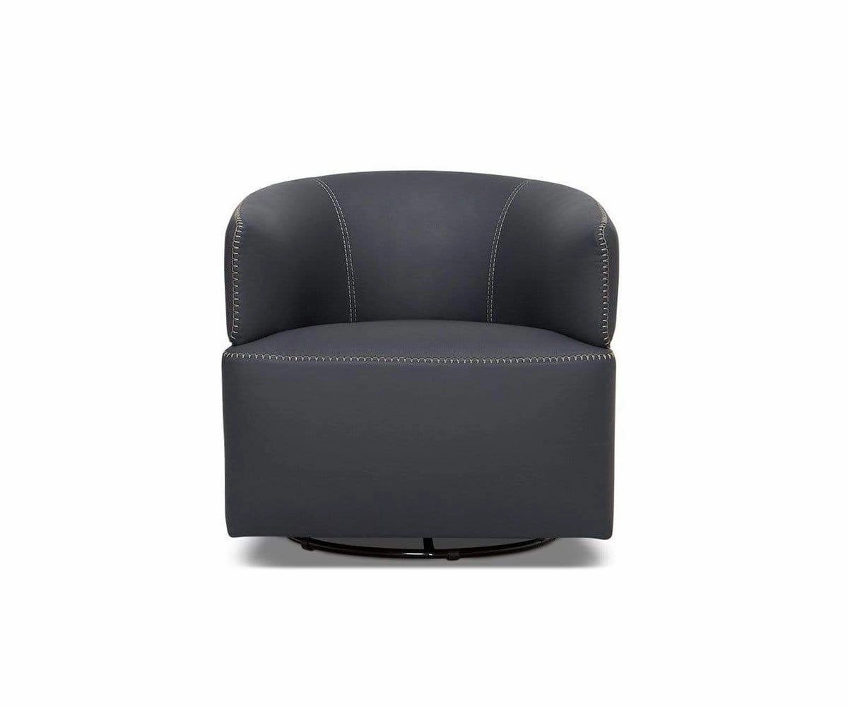 Nicasio Leather Swivel Chair sofa,couch,living room furniture
